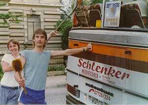 Hier Jungs, das ist ne Bürste