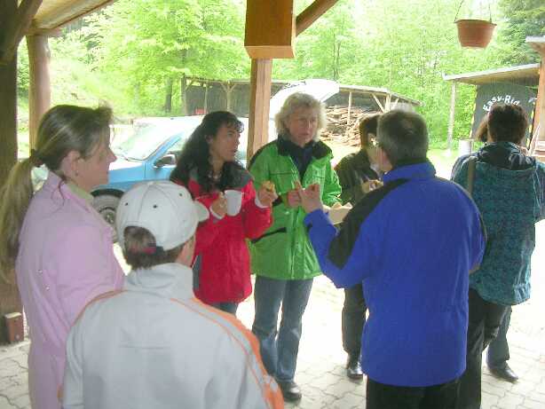 Kleiner Umtrunk auf der Easy-Rider-Ranch